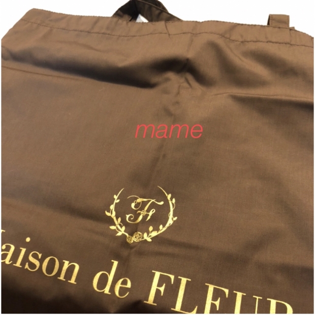 Maison de FLEUR(メゾンドフルール)のレア⭐新品♡非売品トートバッグ♡ブラウン♡メゾンドフルール レディースのバッグ(エコバッグ)の商品写真