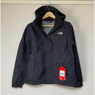レディース★海外限定 ノースフェイスマウンテンパーカー黒S★ウインドブレーカー★