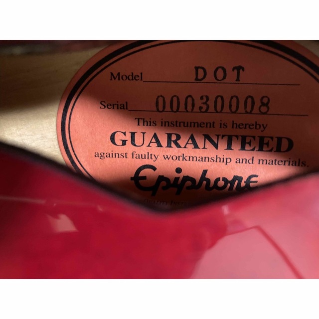 Epiphone ギブソンヘッド エピフォン dot guaranteed 【国産】 www