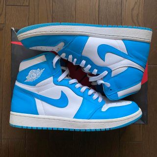 ジョーダン(Jordan Brand（NIKE）)の最終値下！air jordan 1 unc ノースカロライナ(スニーカー)