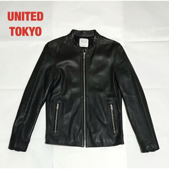 UNITED TOKYO - 【人気】UNITED TOKYO ラムレザーシングルライダース UNITED TOKYO - 【人気】UNITED TOKYO ラムレザーシングルライダース