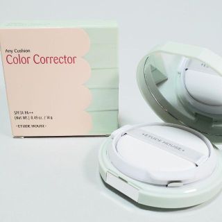 エチュードハウス(ETUDE HOUSE)のエチュードハウス エニークッション カラーコレクター Mint（化粧下地）14ｇ(化粧下地)