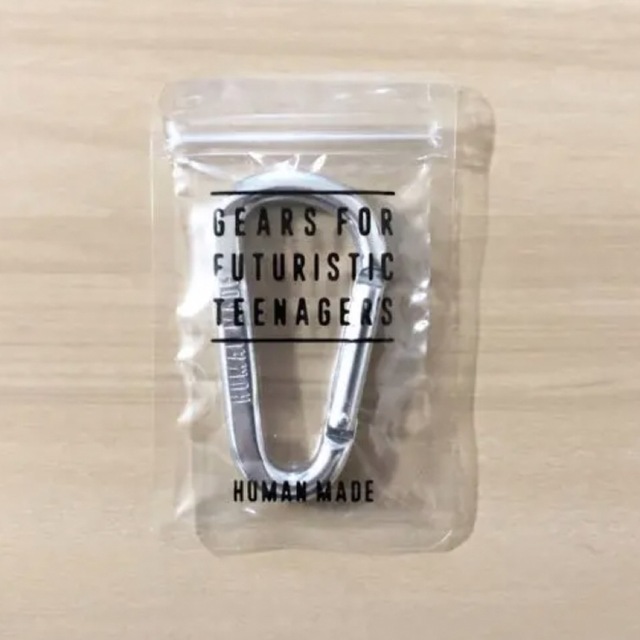 HUMAN MADE(ヒューマンメイド)の❗️即日発送❗️ ヒューマンメイド　CARABINER 70mm シルバー メンズのファッション小物(キーホルダー)の商品写真