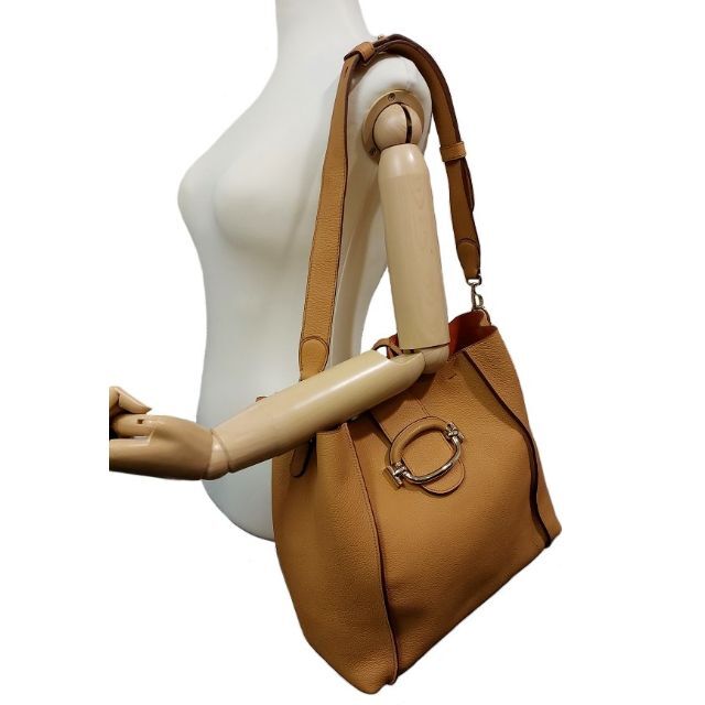 未使用品!TOD'S【トッズ】Tリング 2WAY ショッピング トートバッグ