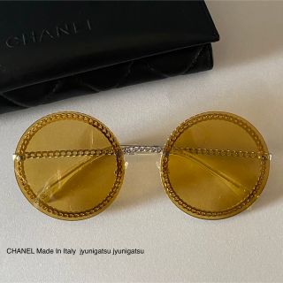 【Aランク】CHANEL シャネル ココマーク メガネチェーン アイウェアストラップ グラスコード B22P メタル フェイクパール ゴールド【ISEYA】