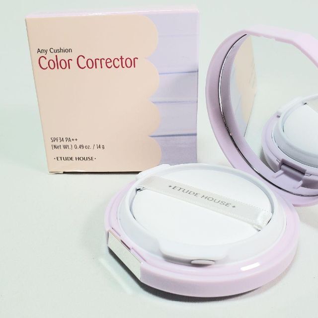 ETUDE HOUSE(エチュードハウス)のエチュードハウス エニークッション カラーコレクター Lavender（化粧下地 コスメ/美容のベースメイク/化粧品(化粧下地)の商品写真