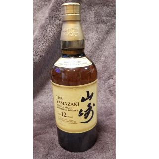 山崎12年シングルモルト700ml 　1本（箱なし）(ウイスキー)