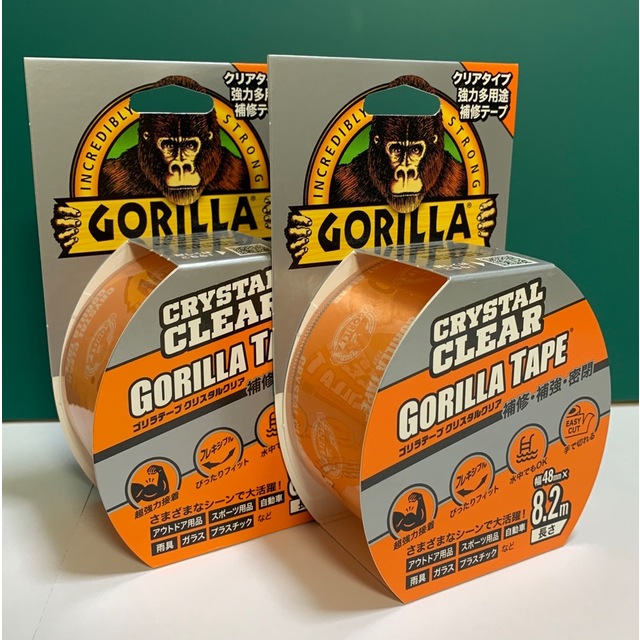 最大48%OFFクーポン Gorilla ゴリラ 全天候対応 屋外 防水 ダクトテープ UVカット 耐熱