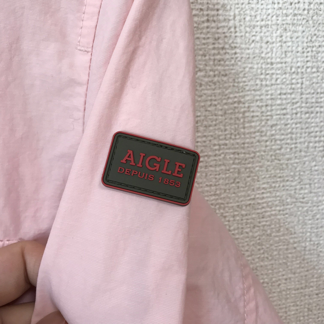 AIGLE(エーグル)のエーグル　フーテッドパーカー　ウインドブレーカー　レディース レディースのジャケット/アウター(その他)の商品写真