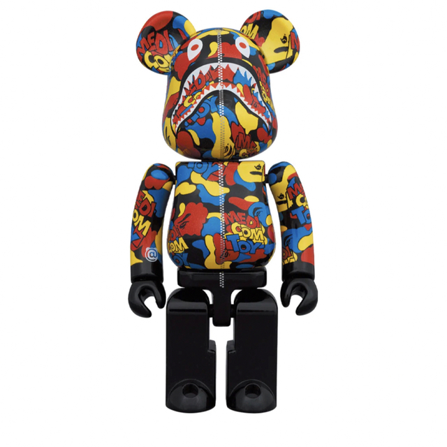 MEDICOM TOY(メディコムトイ)のBE@RBRICK MEDICOM TOY CAMO SHARK エンタメ/ホビーのフィギュア(その他)の商品写真