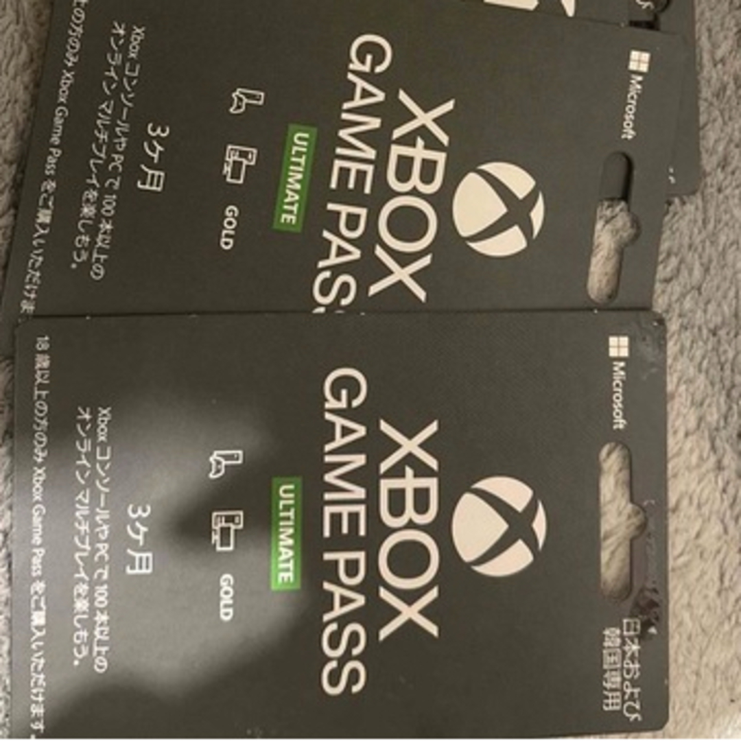 XBOX GAME PASS*2 エンタメ/ホビーのゲームソフト/ゲーム機本体(家庭用ゲームソフト)の商品写真