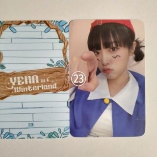 アイズワン(IZ*ONE)の23　ポップアップ　イェナ　トレカ　IZ*ONE　YENA　Winterland(その他)