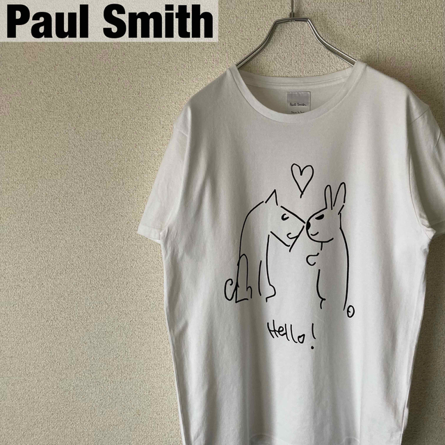 Paul Smith(ポールスミス)の【Paul Smith】“Drawn by Paul”PRINT T-SHIRT メンズのトップス(Tシャツ/カットソー(半袖/袖なし))の商品写真