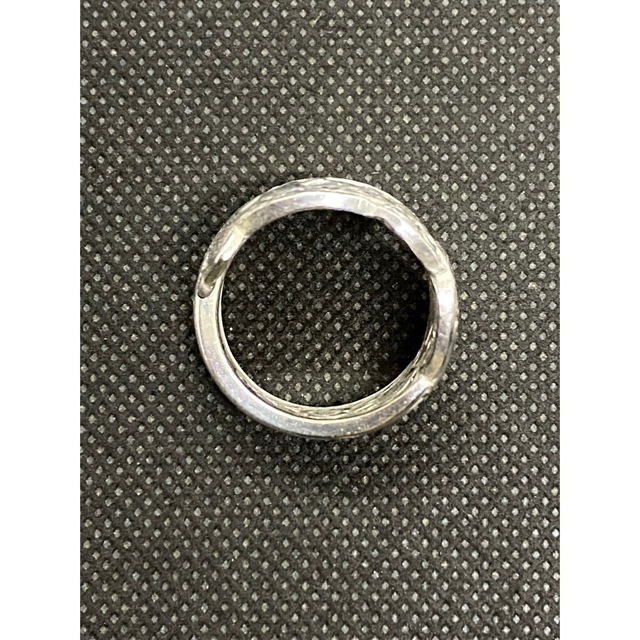 スプーンリング 指輪 18号 調可 ジョージ6世 エリザベス女王 総柄 3747