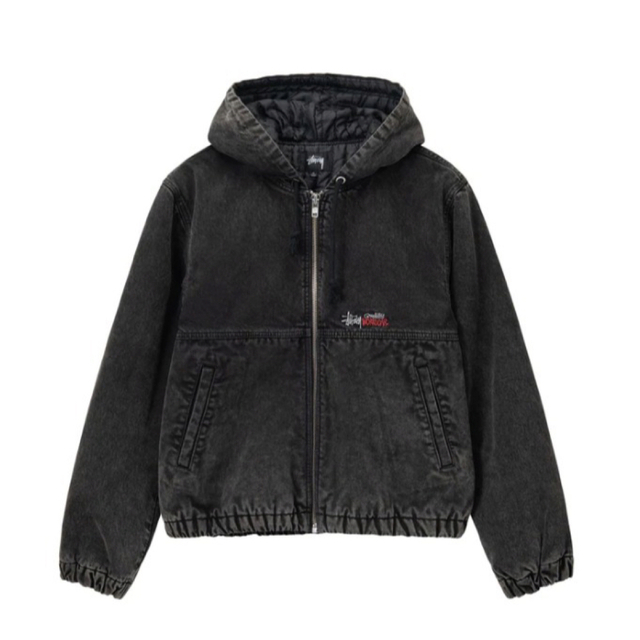 STUSSY DOUBLE DYE WORK JACKET