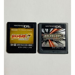 ニンテンドーDS(ニンテンドーDS)のポケットモンスター　ハートゴールド　プラチナ(家庭用ゲームソフト)