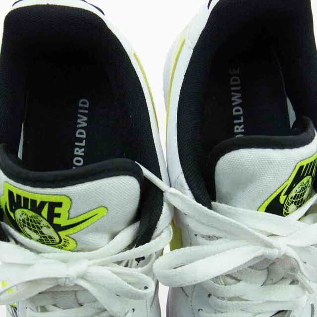 NIKE(ナイキ)のNIKE ナイキ スニーカー CK6924-101 GS Air Force 1 Low Worldwide White Barely Volt GS エアフォース 1 ロー ワールドワイド ベアリー ボルト ローカット スニーカー ホワイト系 27.0cm【中古】 メンズの靴/シューズ(スニーカー)の商品写真