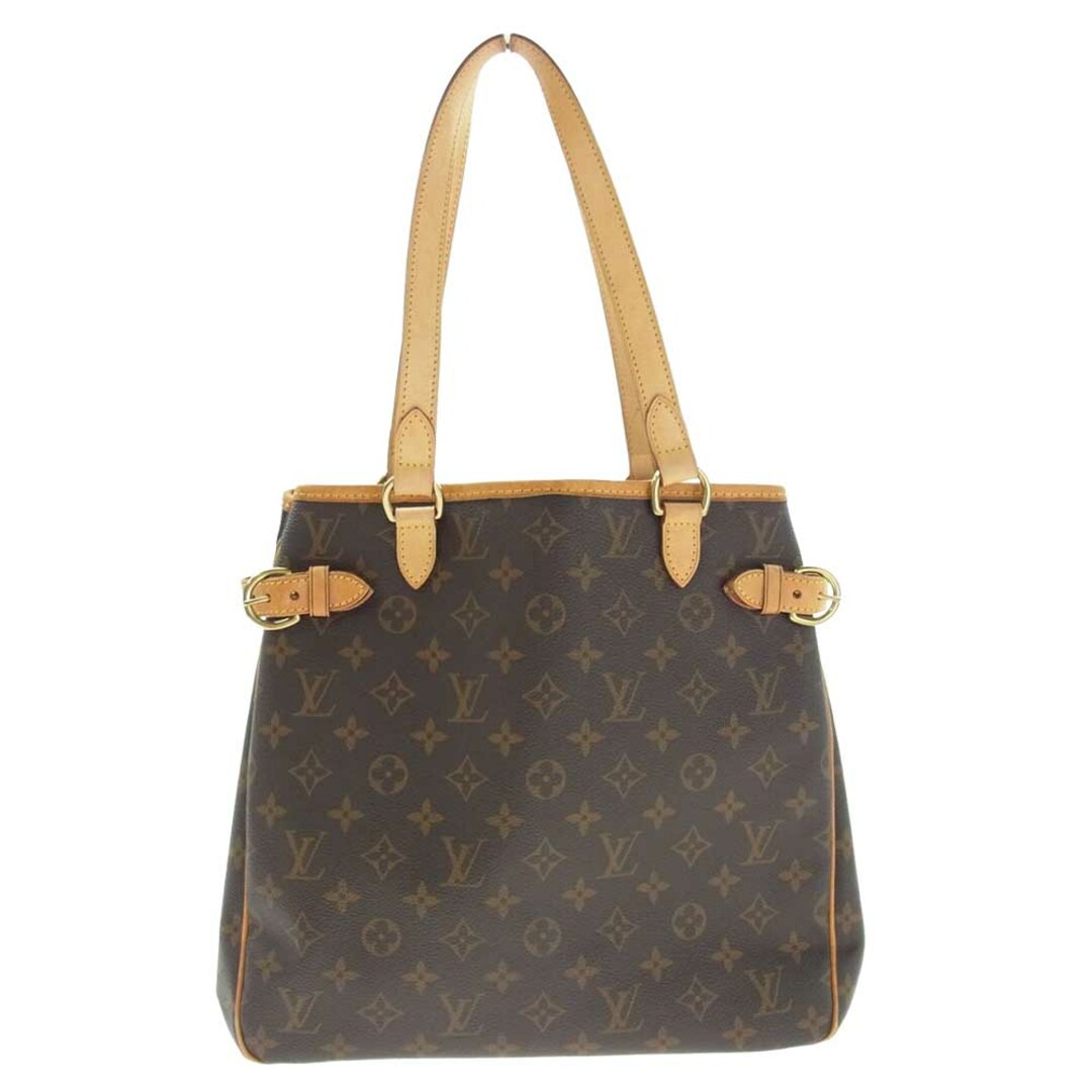 LOUIS VUITTON - LOUIS VUITTON ルイ・ヴィトン トートバッグ M51153 モノグラム バティニョール ヴェルティカル ショルダーバッグ ブラウン系【中古】