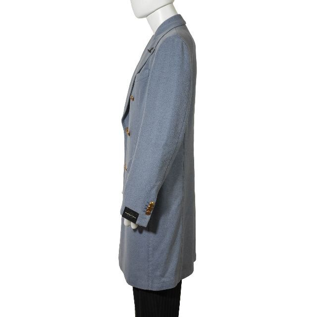 Gabriele Pasini - 新品 Gabriele Pasini ダブルコート ライトブルーの
