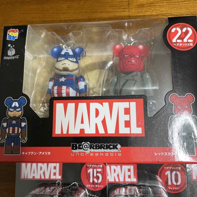 BE@RBRICK - MARVEL ベアブリック セット 新品未開封の通販 by なか's