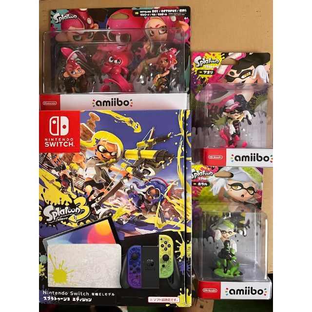 Nintendo Switch スプラトゥーン3エディション amiiboセット