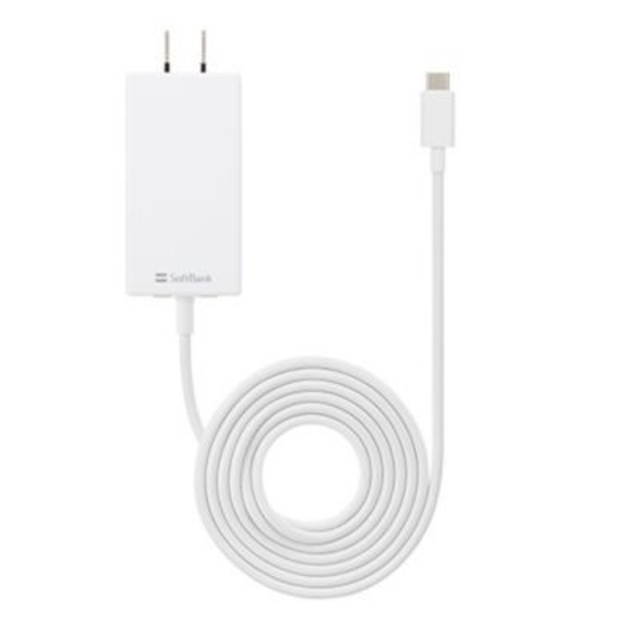 ソフトバンク(SoftBank) ACアダプタ Micro USB TypeB 急速充電器 DE-SBA002 ソフトバンクアダプター