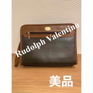 ルドルフヴァレンチノ(Rudolph Valentino)のRudolph Valentino セカンドバッグ　美品(セカンドバッグ/クラッチバッグ)