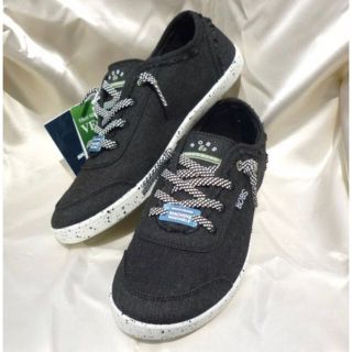 スケッチャーズ(SKECHERS)の新品23.5cm★スケッチャーズ BOBS黒コンフォートスニーカースリッポン(スニーカー)