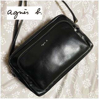 【美品】agnes.b アンジェル ショルダーバッグ 小