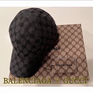 バレンシアガ(Balenciaga)の【亀男様 専用】バレンシアガ グッチ コラボ　キャップ(キャップ)