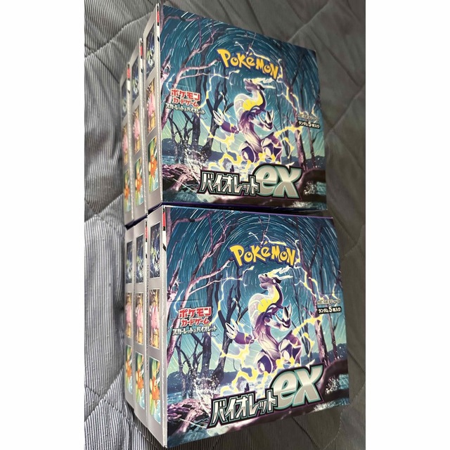 ポケモンポケモンカード　バイオレットex 6box