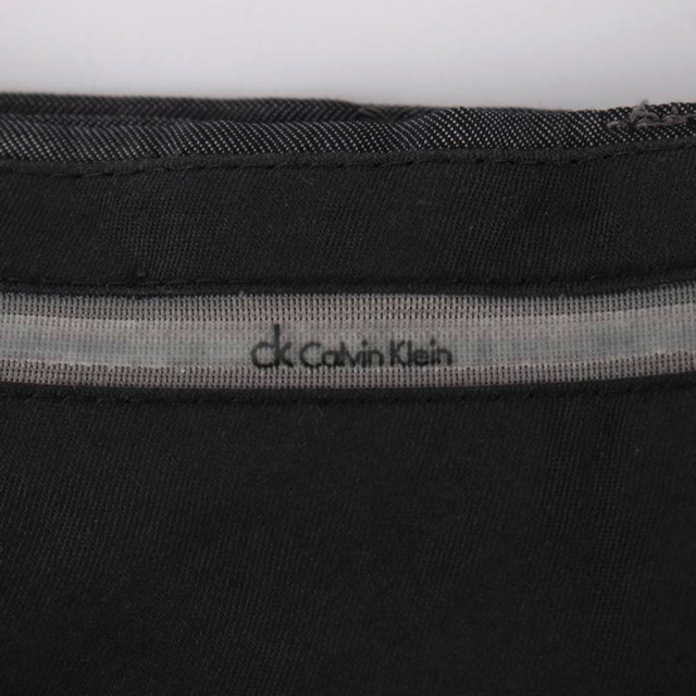 ck Calvin Klein(シーケーカルバンクライン)のカルバンクライン スラックス スーツ ウール  グレー Calvin klein メンズのパンツ(スラックス)の商品写真