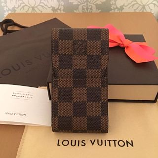 ルイヴィトン(LOUIS VUITTON)のルイ・ヴィトン★ダミエ☆シガレットケース(タバコグッズ)