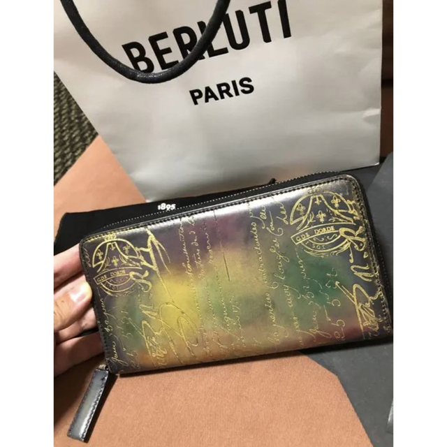 超希少 BERLUTI ベルルッティ イタウバ マルチカラー ダブルスタンプ
