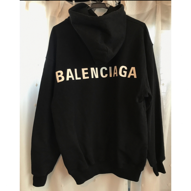 満点の Balenciaga - 美品 BALENCIAGA バレンシアガ バックロゴ