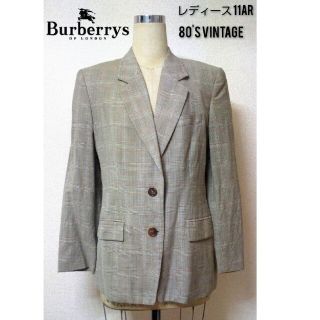 バーバリー(BURBERRY)のBurberry vintage チェック テーラードジャケット(テーラードジャケット)