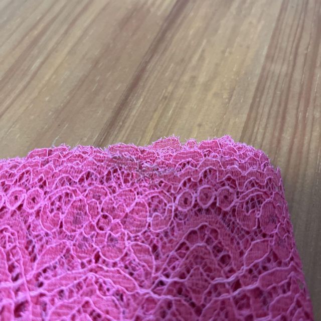 レース 生地 ピンク ハンドメイドの素材/材料(生地/糸)の商品写真