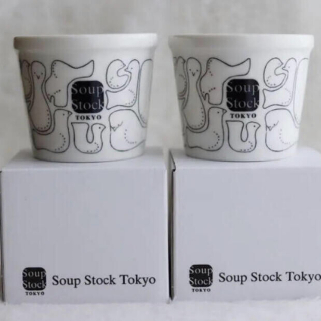 ミナペルホネン　soup stock tokyo コラボカップ