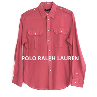 ポロラルフローレン(POLO RALPH LAUREN)のPOLO ラルフローレン　シャツ　赤シャツ　米国購入　新品(シャツ/ブラウス(長袖/七分))