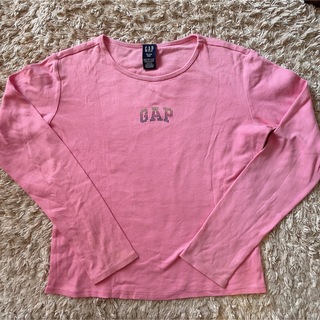 ギャップキッズ(GAP Kids)のGAP ロンT ピンク　長袖　Tシャツ　子供服(Tシャツ/カットソー)
