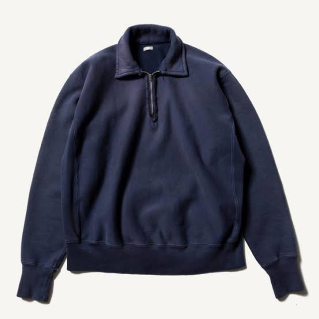 A.PRESSE / VINTAGE HALF ZIP SWEATSHIRT