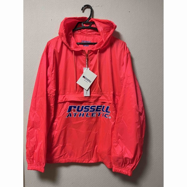 Russell Athletic - RUSSEL ATHLETIC Nylon Jacket Orangeの通販 by ...