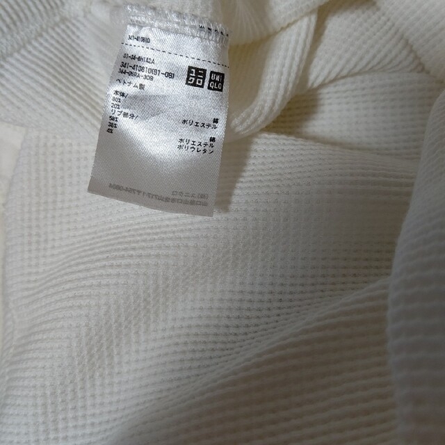 UNIQLO(ユニクロ)のUNIQLO ユニクロ ワッフルクルーネックT(長袖) メンズのトップス(Tシャツ/カットソー(七分/長袖))の商品写真