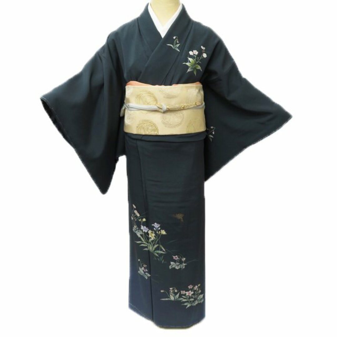 訪問着 着物 未使用 燕 ぼかし染め 銀彩 S きもの北條 A829- 日本売筋