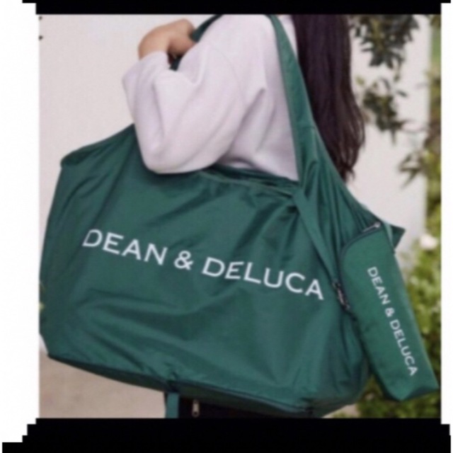 DEAN & DELUCA(ディーンアンドデルーカ)のDEAN＆DELUCAレジカゴバック＆ペットボトルホルダー レディースのバッグ(エコバッグ)の商品写真