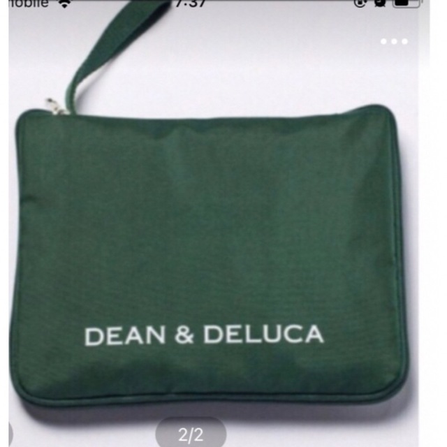 DEAN & DELUCA(ディーンアンドデルーカ)のDEAN＆DELUCAレジカゴバック＆ペットボトルホルダー レディースのバッグ(エコバッグ)の商品写真