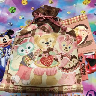 ディズニー(Disney)のスウィートダッフィー 2017 巾着入り マシュマロ(菓子/デザート)