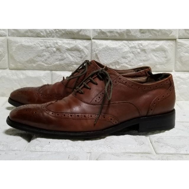 REGALの伊勢丹Men伊勢丹　Men's Kruger&Brent　ウイングチップ25.0cm 茶