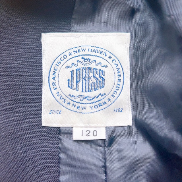 美品 120cm J.PRESS キッズ スーツ 入学式 七五三 お受験 - ドレス