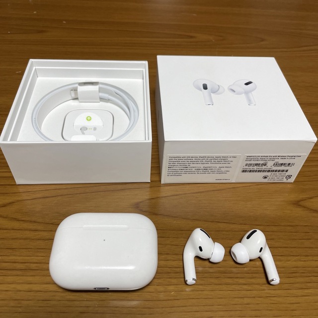 【大幅値下げ中！】AirPodsPro美品  イヤーピース新品交換済